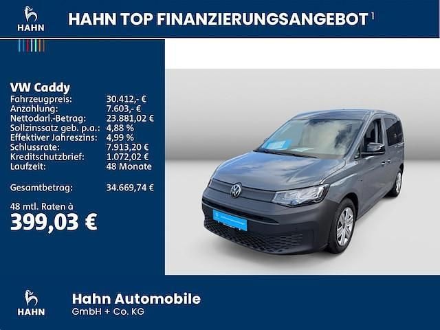 Gebraucht VW Caddy Basis 116 PS (85 kW) 2024 Grau Van / Kleinbus