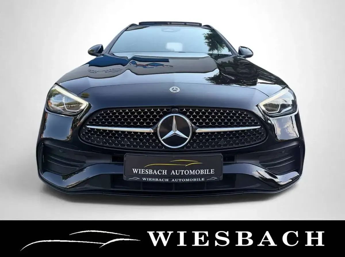 Gebraucht Mercedes C200 AMG line 204 PS (150 kW) 2022 Schwarz Kombi