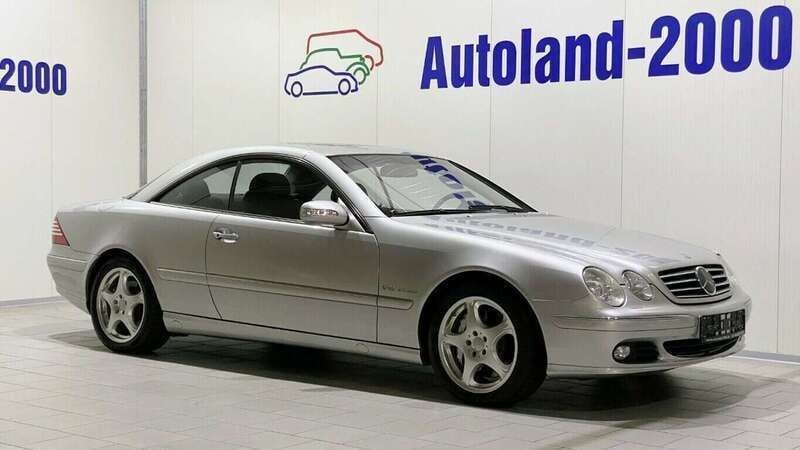 Silber metallic Gebraucht 2004 Mercedes CL600 Coupé | 22.900 € (Teuer) - Bild 1/4