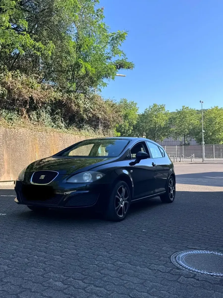 Gebraucht Seat Leon 2009 Schwarz Kleinwagen
