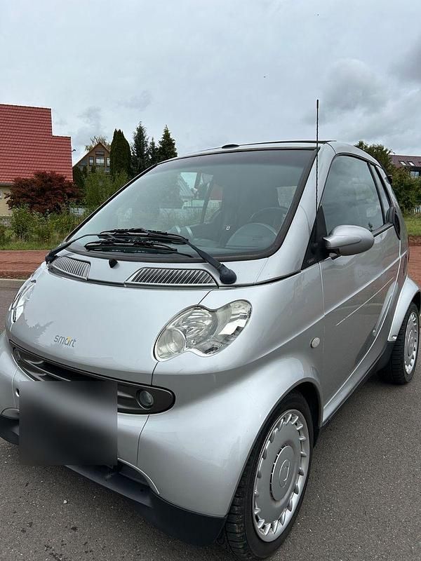 Silber Gebraucht 2002 Smart ForTwo Cabrio Passion Cabrio | 2.111 € (Fairer Preis) - Bild 1/4