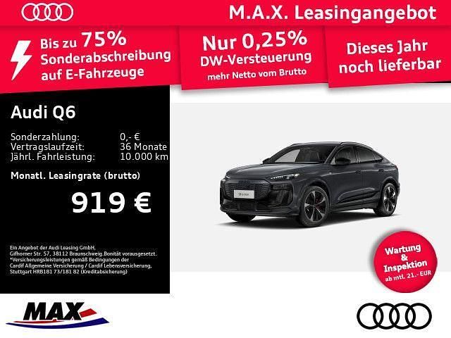 Weiß Neu 2025 Audi Q6 Sportback e-tron Ambiente SUV | 84.880 € (Superpreis) - Bild 1/3