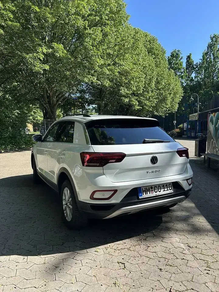 Gebraucht VW T-Roc Life 110 PS (80 kW) 2022 Weiß SUV