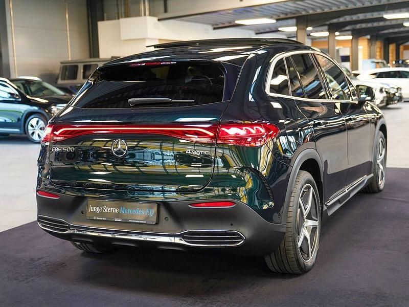 Gebraucht Mercedes EQE500 AMG Line Premium Plus 300 kW (408 PS) 2024 Grün SUV