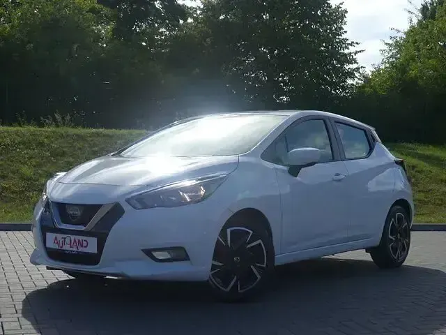 Gebraucht Nissan Micra Acenta 100 PS (73 kW) 2023 Weiß Kleinwagen