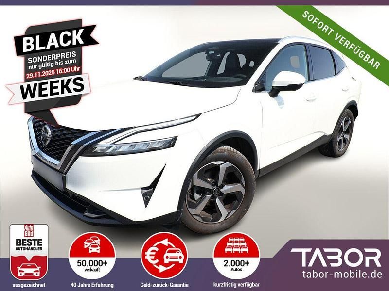 Weiss Gebraucht 2021 Nissan Qashqai Tekna SUV | 23.988 € (Fairer Preis) - Bild 1/4