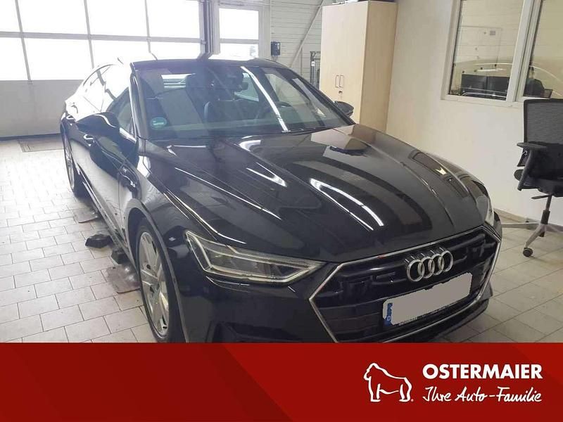 Brillantschwarz Gebraucht 2022 Audi A7 Sportback Design Kleinwagen | 47.780 € (Etwas zu teuer) - Bild 1/4
