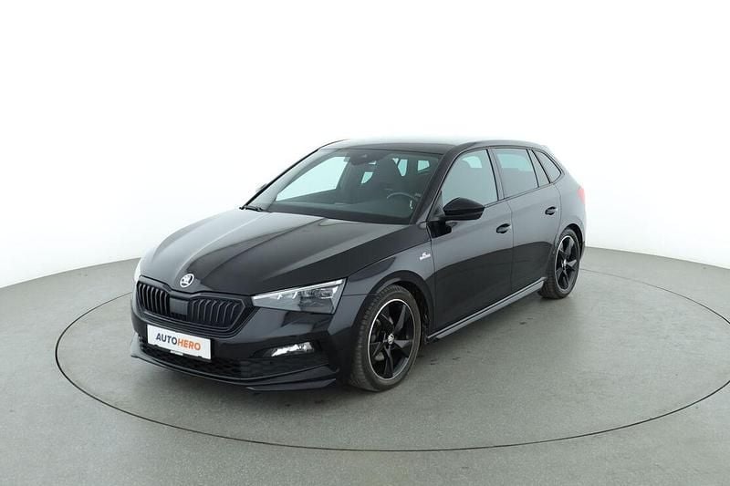 Schwarz Gebraucht 2021 Skoda Scala Monte Carlo Kleinwagen | 18.690 € (Fairer Preis) - Bild 1/3