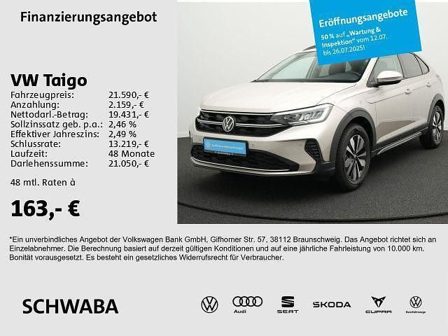 Silber Gebraucht 2024 VW Taigo Move SUV | 21.590 € (Guter Preis) - Bild 1/4