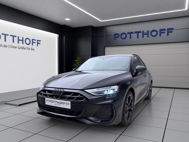 Schwarz Neu 2025 Audi A3 S-Line | 54.610 € - Bild 1/4