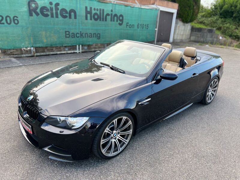 Schwarz Gebraucht 2008 BMW M3 Cabriolet Exclusive Cabrio | 31.990 € (Fairer Preis) - Bild 1/4