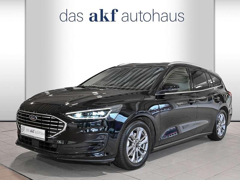 Gebraucht Ford Focus Titanium 116 PS (85 kW) 2024 Obsidianschwarz metallic Kombi