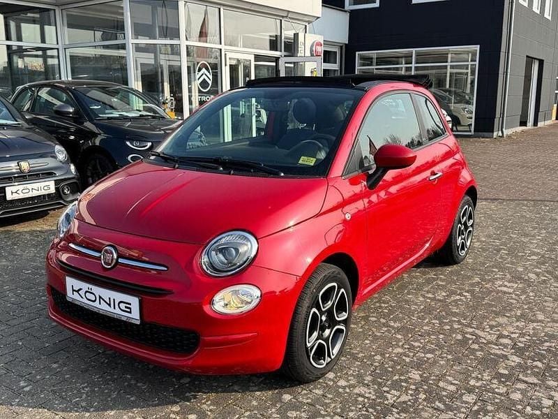 Rot Gebraucht 2023 Fiat 500C Club Cabrio | 11.995 € (Guter Preis) - Bild 1/4