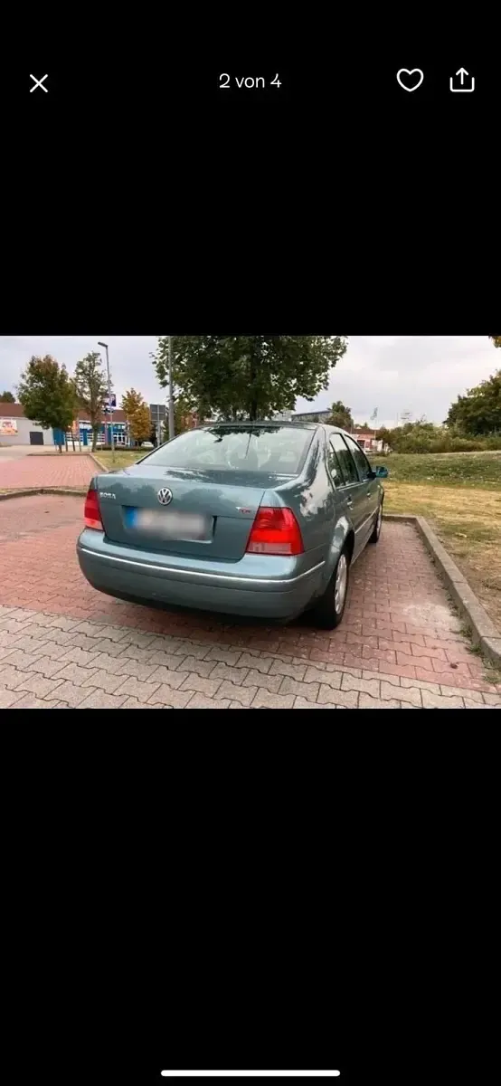 Gebraucht VW Bora 101 PS (74 kW) 2003 Grün Limousine
