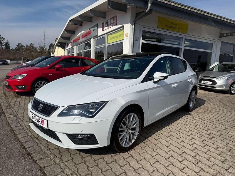 Gebraucht Seat Leon Style 110 PS (80 kW) 2018 "nevada" weiss Kleinwagen