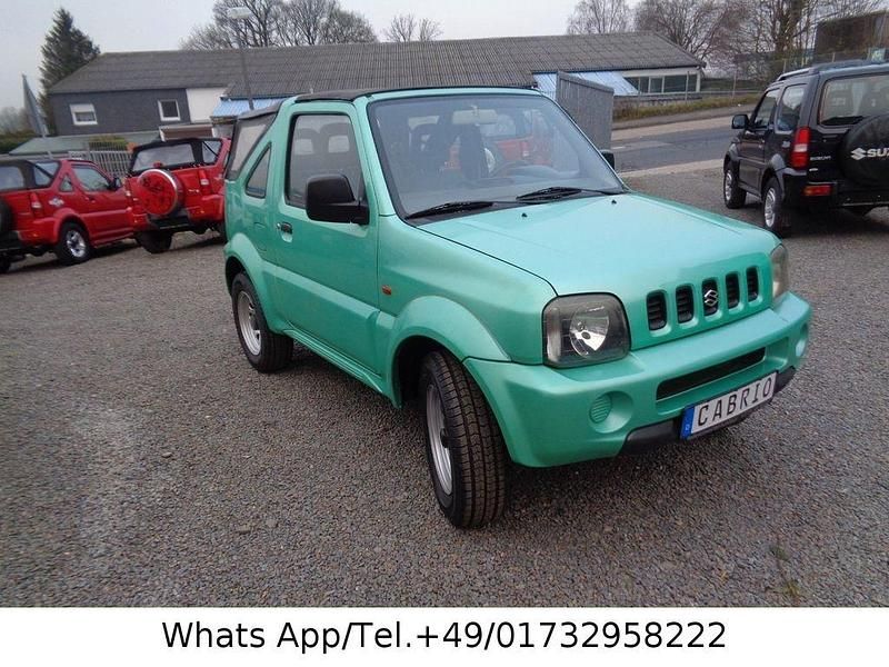 Gebraucht Suzuki Jimny 80 PS (58 kW) 2002 Grün SUV