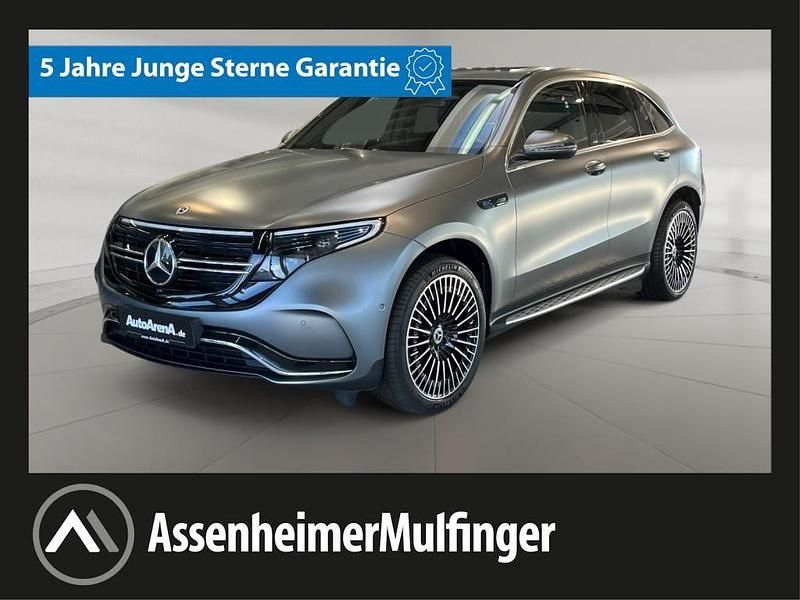 Grau Gebraucht 2022 Mercedes EQC400 AMG SUV | 38.839 € (Guter Preis) - Bild 1/4