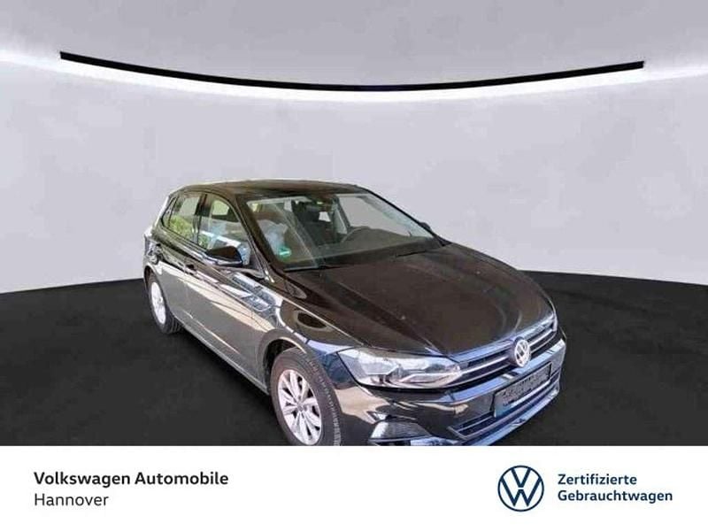 Schwarz Gebraucht 2021 VW Polo Comfortline Limousine | 15.890 € (Superpreis) - Bild 1/3