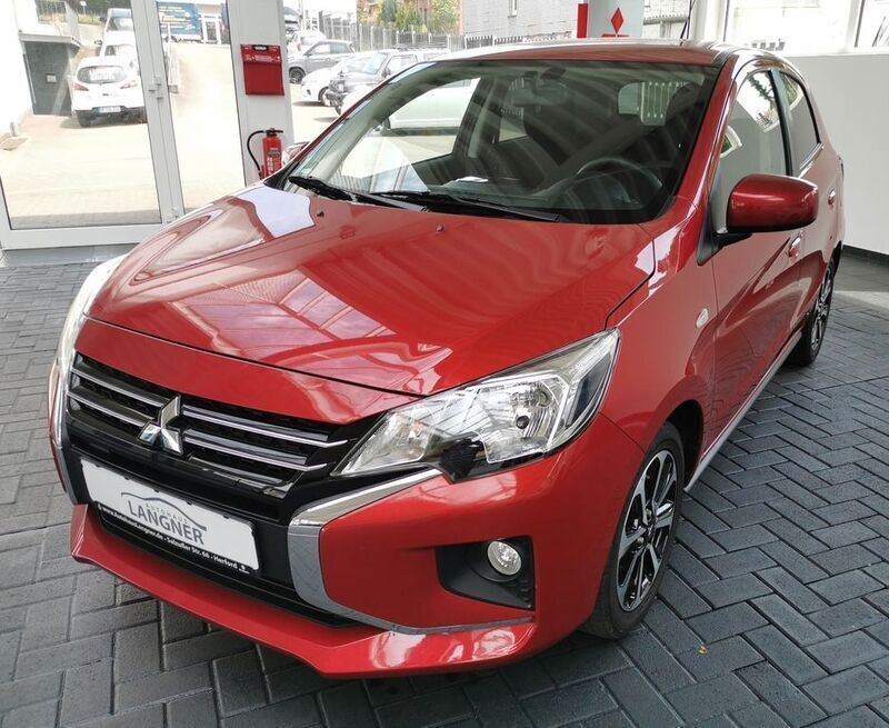 Rot Gebraucht 2022 Mitsubishi Space Star Select+ Limousine | 13.490 € (Fairer Preis) - Bild 1/4
