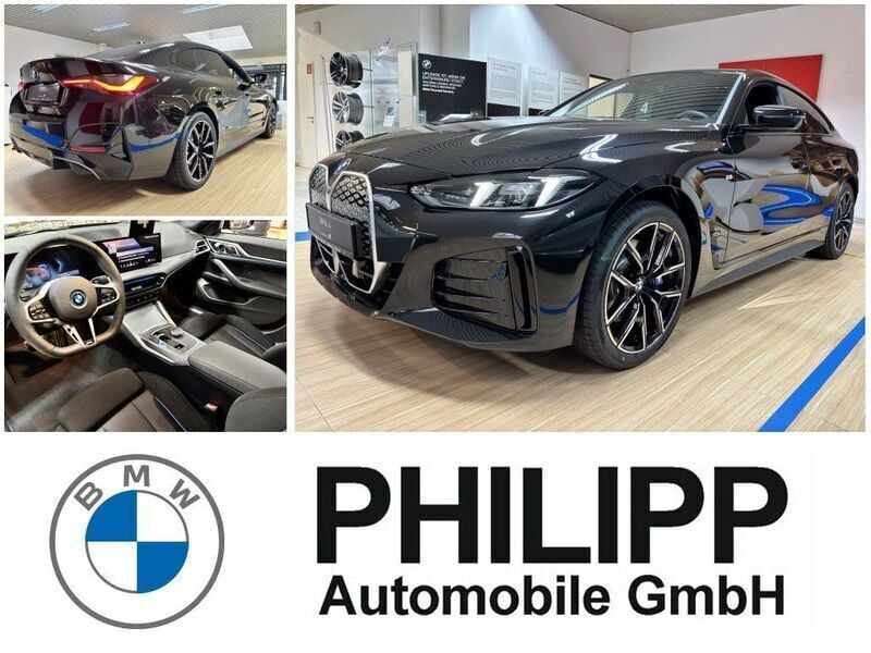 Schwarz Neu 2025 BMW i4 M Sport Limousine | 56.490 € (Fairer Preis) - Bild 1/4