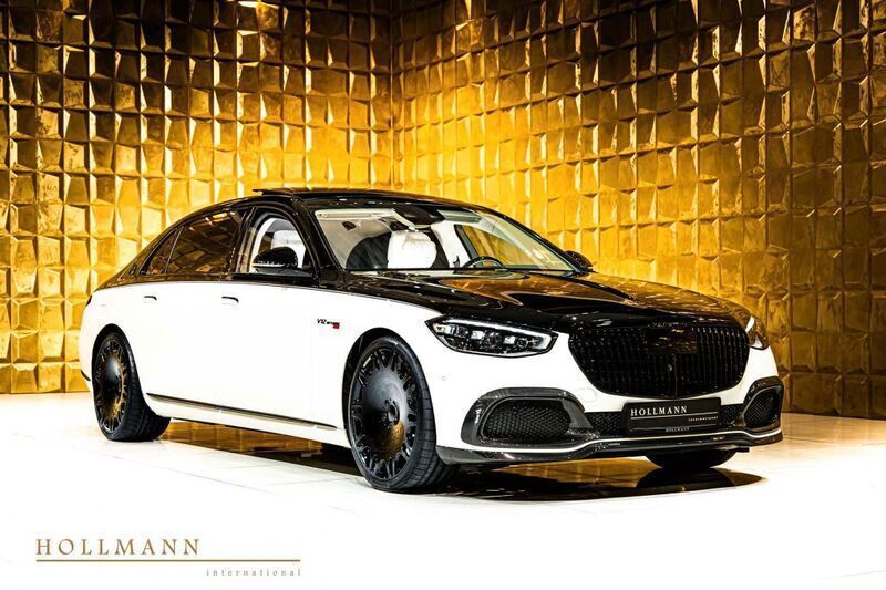 Black [197] + white [799] Neu 2024 Mercedes S680 Maybach Limousine | 475.405 € - Bild 1/4