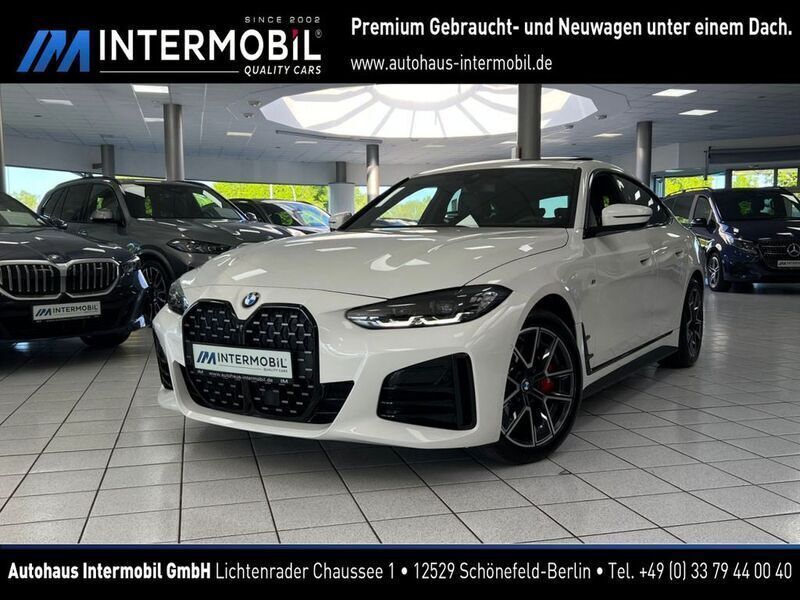 Weiß Gebraucht 2024 BMW 430 Gran Coupé M Sport Coupé | 54.990 € (Fairer Preis) - Bild 1/4