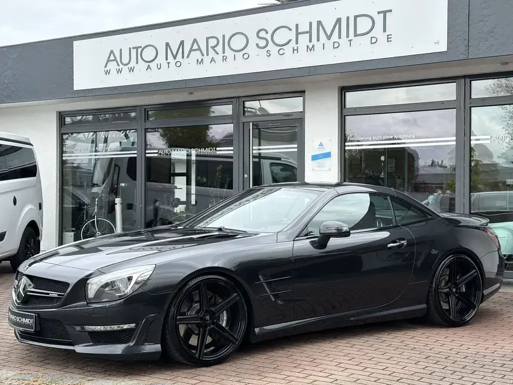 Gebraucht Mercedes SL63 AMG AMG 585 PS (430 kW) 2015 Schwarz magnetitschwarz  metalliclack (metallic) Cabrio