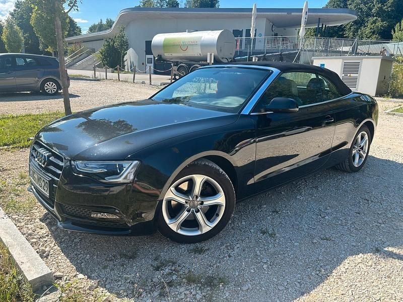 Schwarz Gebraucht 2013 Audi A5 Cabriolet Cabrio | 11.490 € (Guter Preis) - Bild 1/4