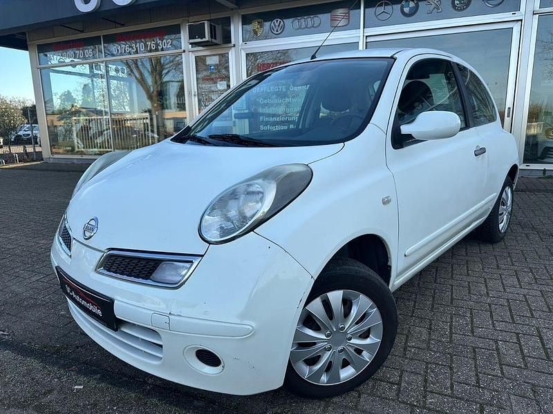 Weiß Gebraucht 2009 Nissan Micra Kleinwagen | 1.999 € (Fairer Preis) - Bild 1/4