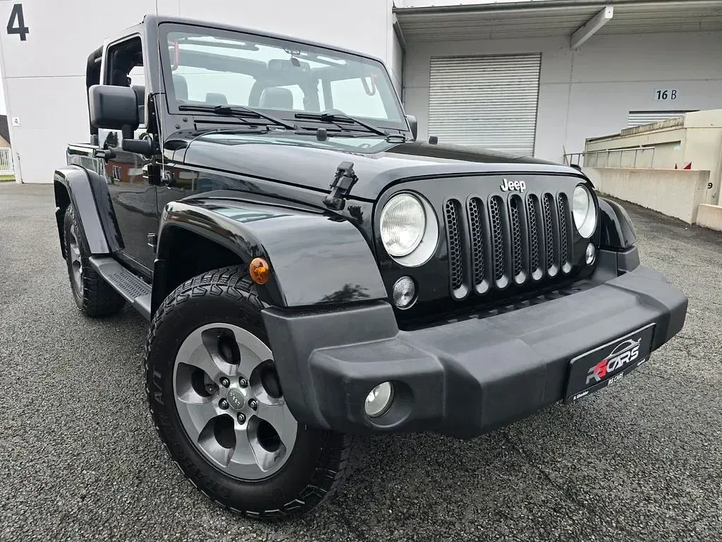 Gebraucht Jeep Wrangler Unlimited Sahara 200 PS (147 kW) 2017 Schwarz SUV
