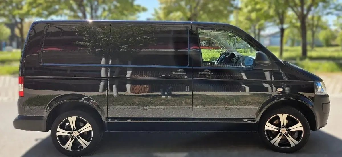 Usata VW Transporter 140 CV (102 kW) 2013 Nero Furgone