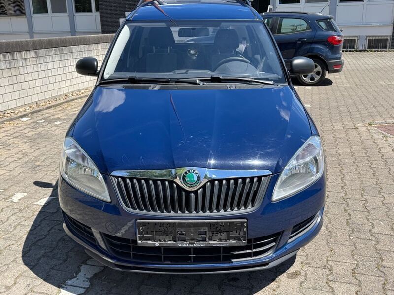 Gebraucht Skoda Roomster Plus Edition 69 PS (50 kW) 2012 Blau Van / Kleinbus