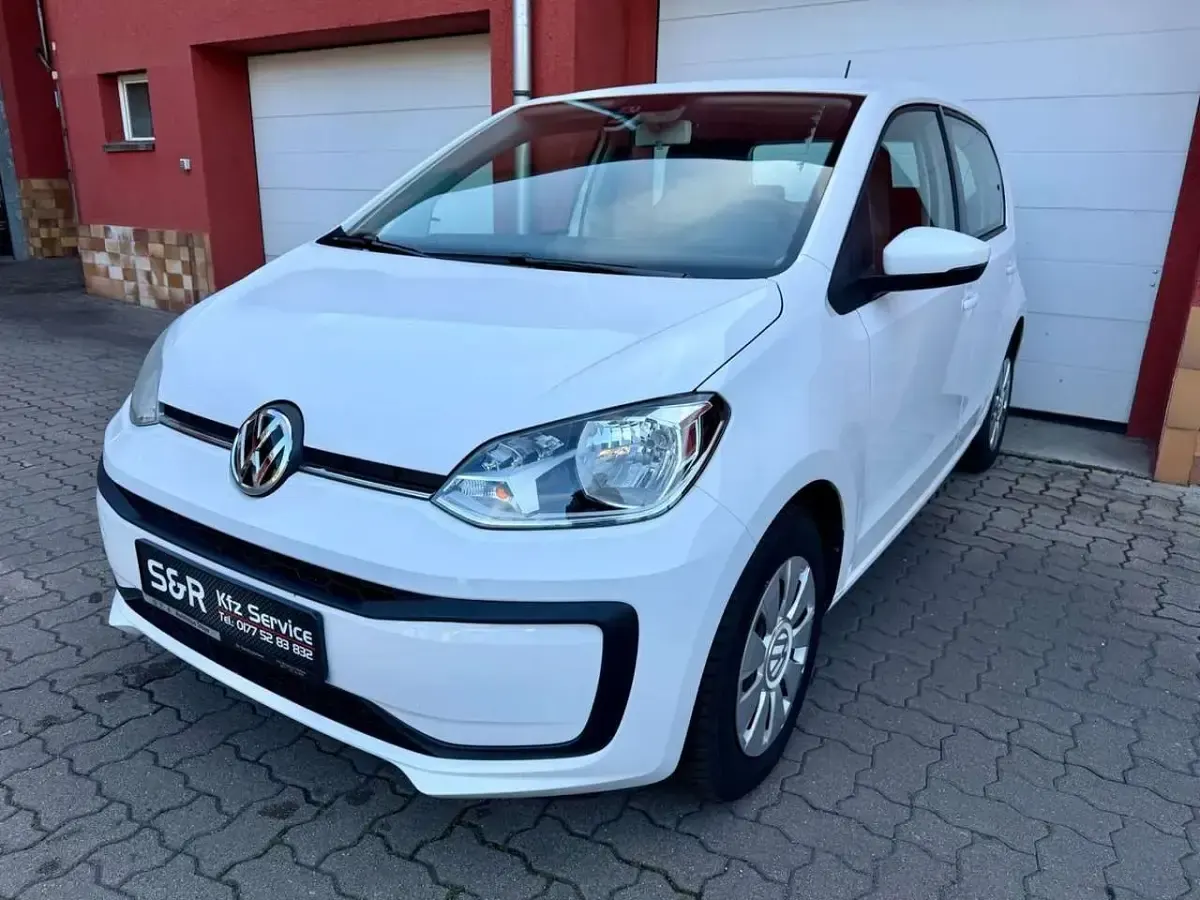 Usado VW up! move up! 60 CV (44 kW) 2019 Blanco Utilitario