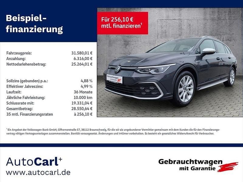 Grau Gebraucht 2023 VW Golf Alltrack Kombi | 31.580 € (Guter Preis) - Bild 1/4