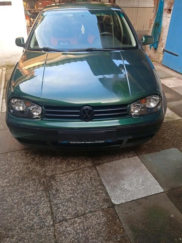 Grün Gebraucht 2000 VW Golf IV Limousine | 1.700 € (Fairer Preis) - Bild 1/4
