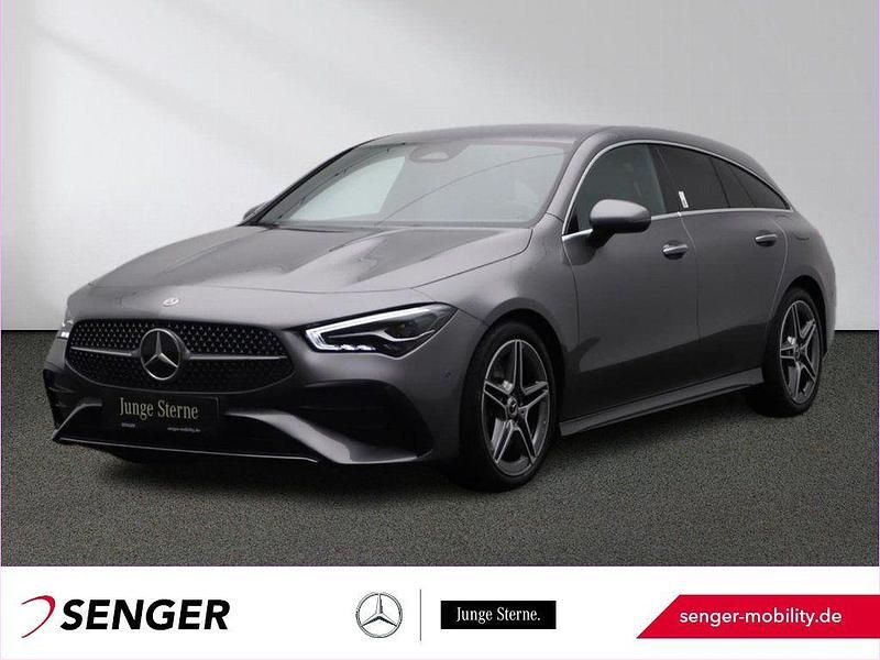 Grau Gebraucht 2024 Mercedes CLA250 AMG line Limousine | 35.790 € (Superpreis) - Bild 1/4