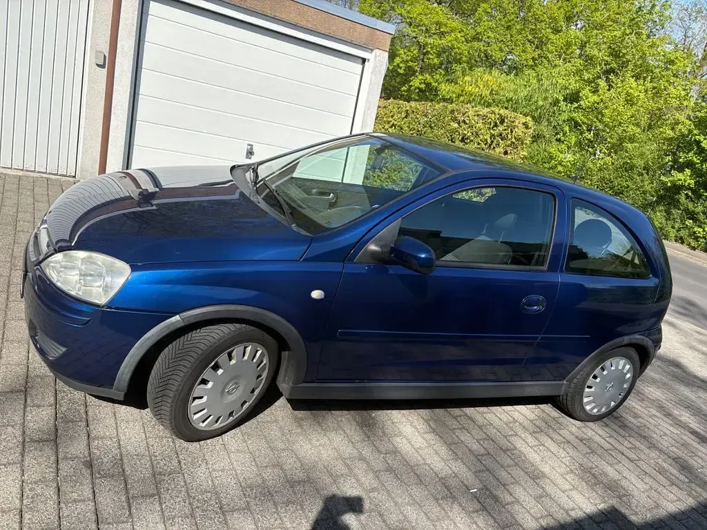 Gebraucht Opel Corsa Edition 80 PS (58 kW) 2005 Blau Kleinwagen