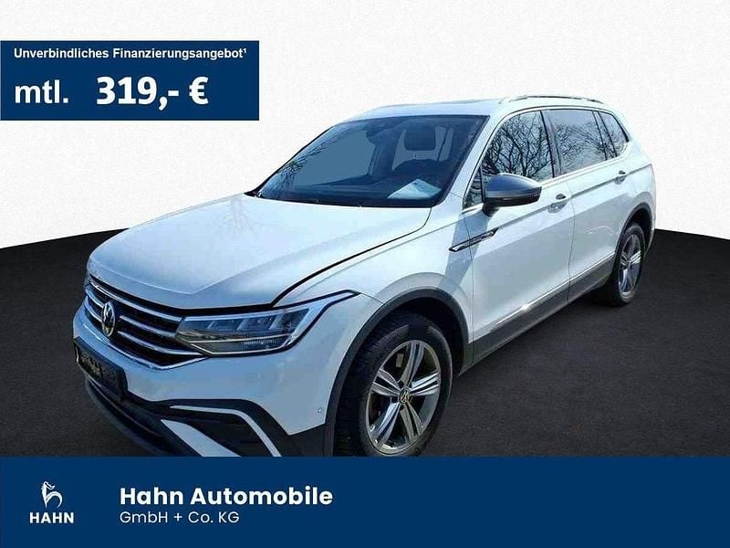 Gebraucht VW Tiguan Allspace Life 200 PS (147 kW) 2022 Weiß SUV