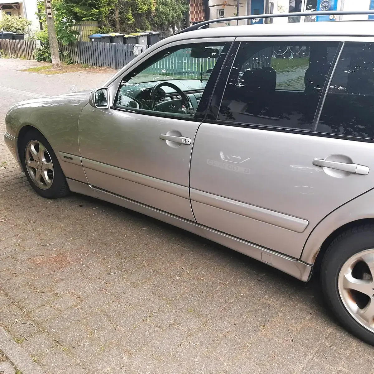 Gebraucht Mercedes E200 2002 Silber Kombi