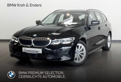 Gebraucht BMW 320e Sport Line 204 PS (150 kW) 2022 Schwarz ii Kombi