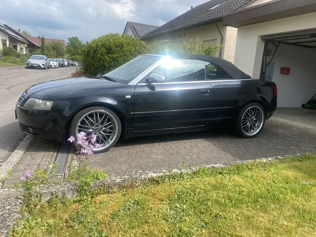 Occasion Audi A4 Cabriolet Performance 170 ch (125 kW) 2002 Noir Cabriolet