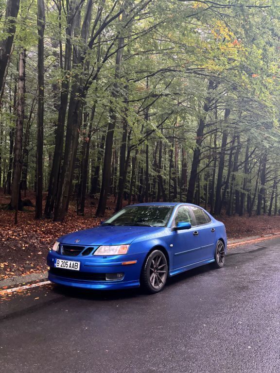 Blau Gebraucht 2004 Saab 9-3 Aero Limousine | 7.800 € - Bild 1/4