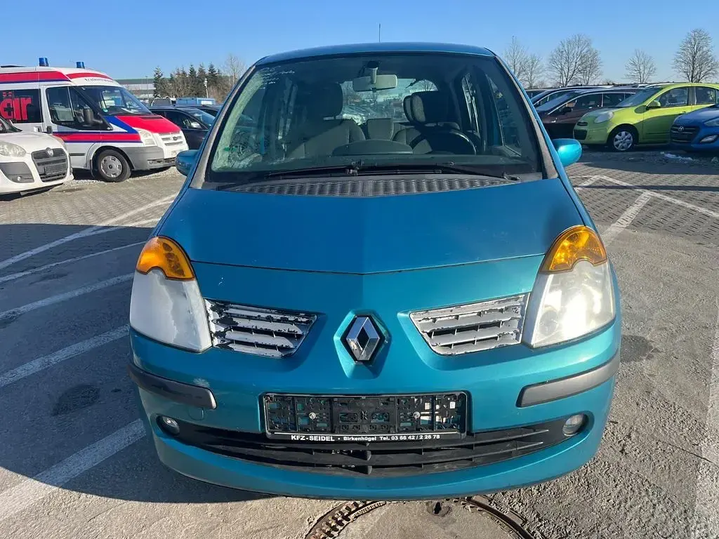 Gebraucht Renault Modus Dynamique 88 PS (64 kW) 2006 Grün Van / Kleinbus
