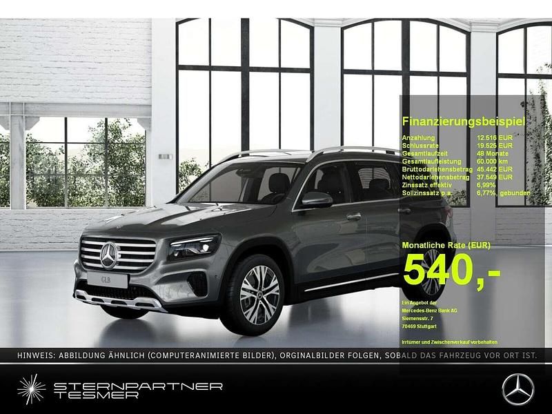 Metalliclack mountaingrau Neu 2025 Mercedes GLB200 Progressive SUV | 47.448 € (Etwas zu teuer) - Bild 1/3