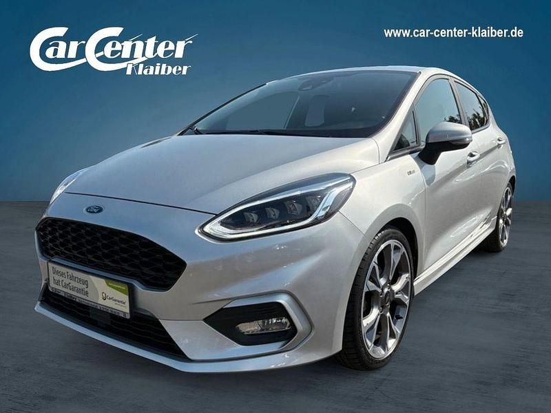 Silber Gebraucht 2019 Ford Fiesta ST-Line Kleinwagen | 14.450 € (Fairer Preis) - Bild 1/4