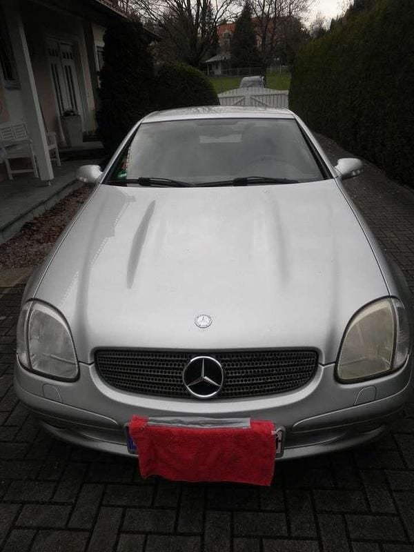 Silber Gebraucht 2000 Mercedes SLK230 Cabrio | 3.600 € (Superpreis) - Bild 1/4