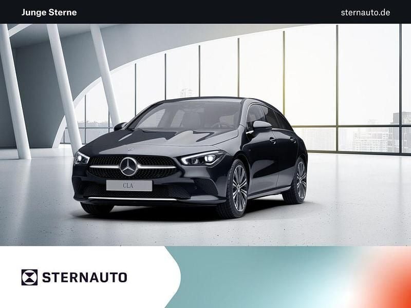Metalliclack kosmosschwarz Gebraucht 2021 Mercedes CLA250e Shooting Brake Progressive Kombi | 27.736 € (Guter Preis) - Bild 1/4