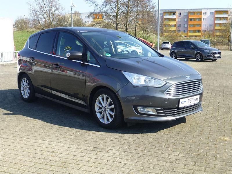 Gebraucht Ford C-MAX Titanium 150 PS (110 kW) 2017 Grau Van / Kleinbus