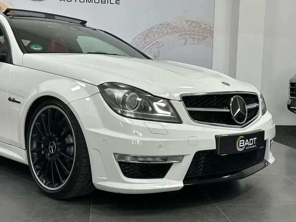 Gebraucht Mercedes C63 AMG AMG 457 PS (336 kW) 2013 Weiß Coupé