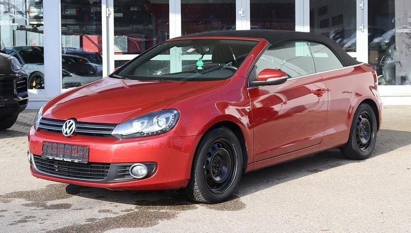 Gebraucht VW Golf Cabriolet 140 PS (102 kW) 2014 Rot Cabrio